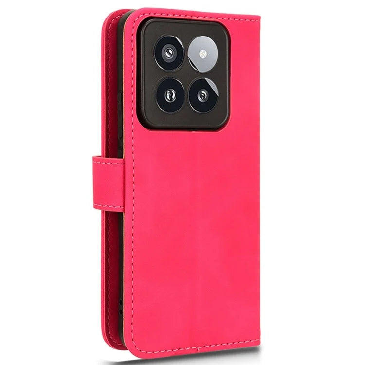 For Xiaomi 14 Pro Phone Case Shockproof PU Leather Wallet Soft Cell Phone Cover