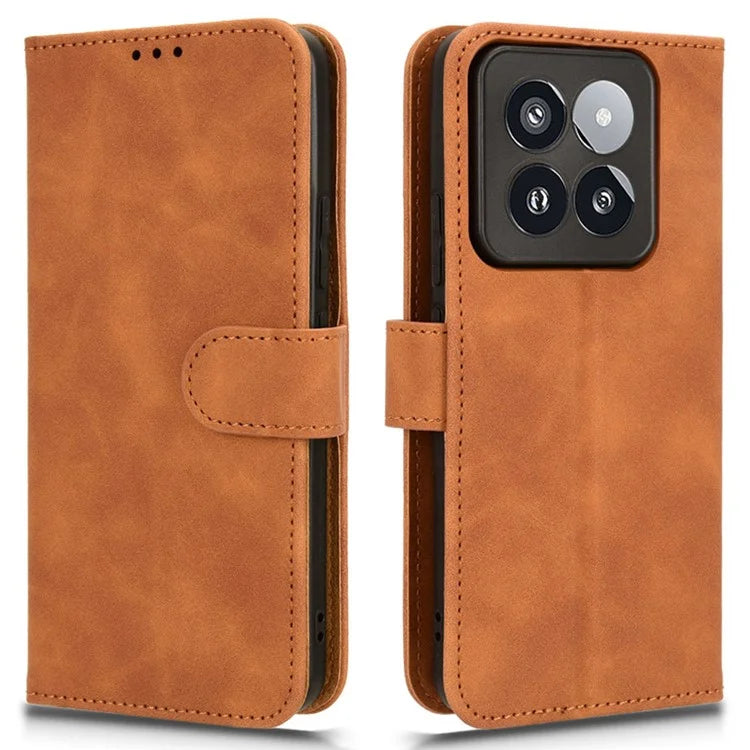 For Xiaomi 14 Pro Phone Case Shockproof PU Leather Wallet Soft Cell Phone Cover