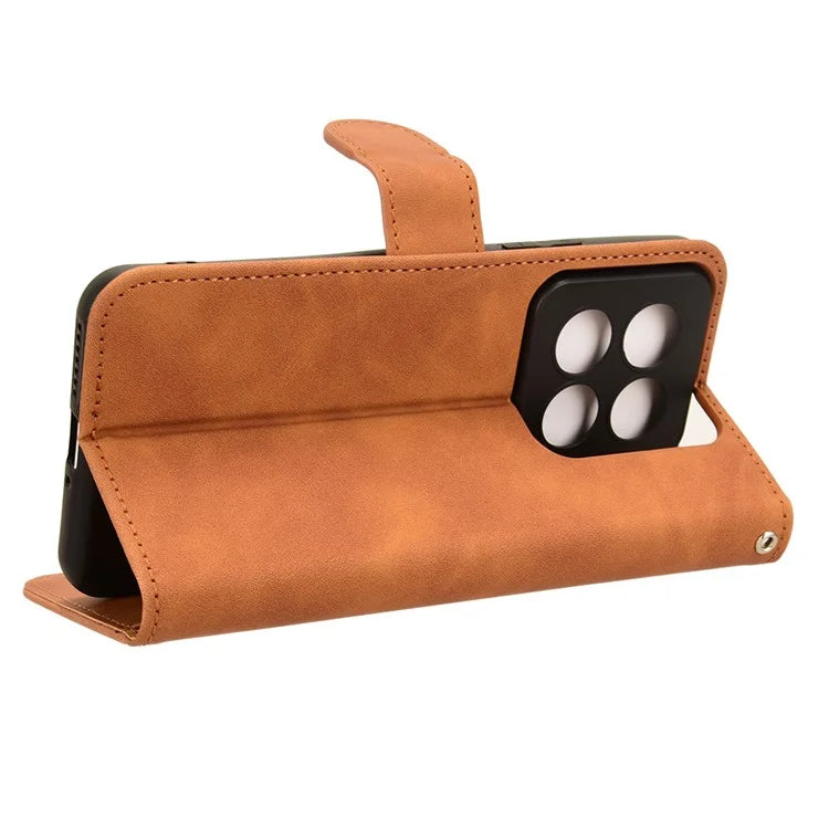 For Xiaomi 14 Pro Phone Case Shockproof PU Leather Wallet Soft Cell Phone Cover