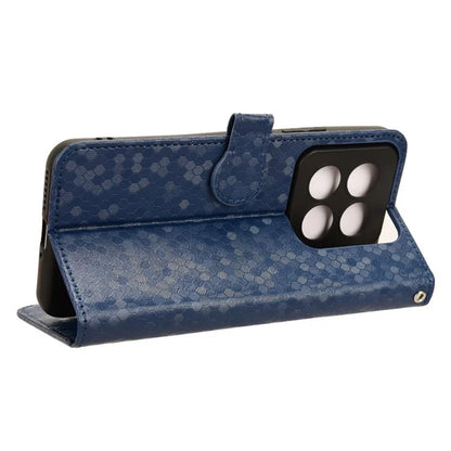 For Xiaomi 14 Pro Case Scratch-resistant PU Leather Stand Phone Shell with Strap