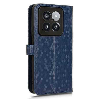 For Xiaomi 14 Pro Case Scratch-resistant PU Leather Stand Phone Shell with Strap