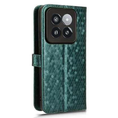 For Xiaomi 14 Pro Case Scratch-resistant PU Leather Stand Phone Shell with Strap