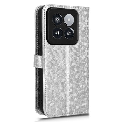For Xiaomi 14 Pro Case Scratch-resistant PU Leather Stand Phone Shell with Strap