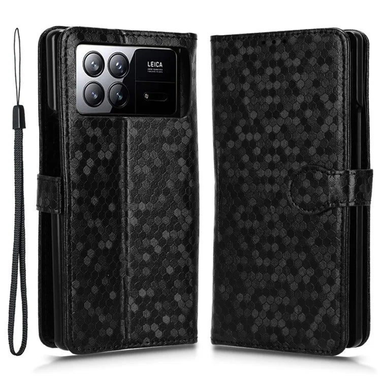 For Xiaomi Mix Fold 3 5G Case PU Leather Shockproof Stand Cell Phone Cover