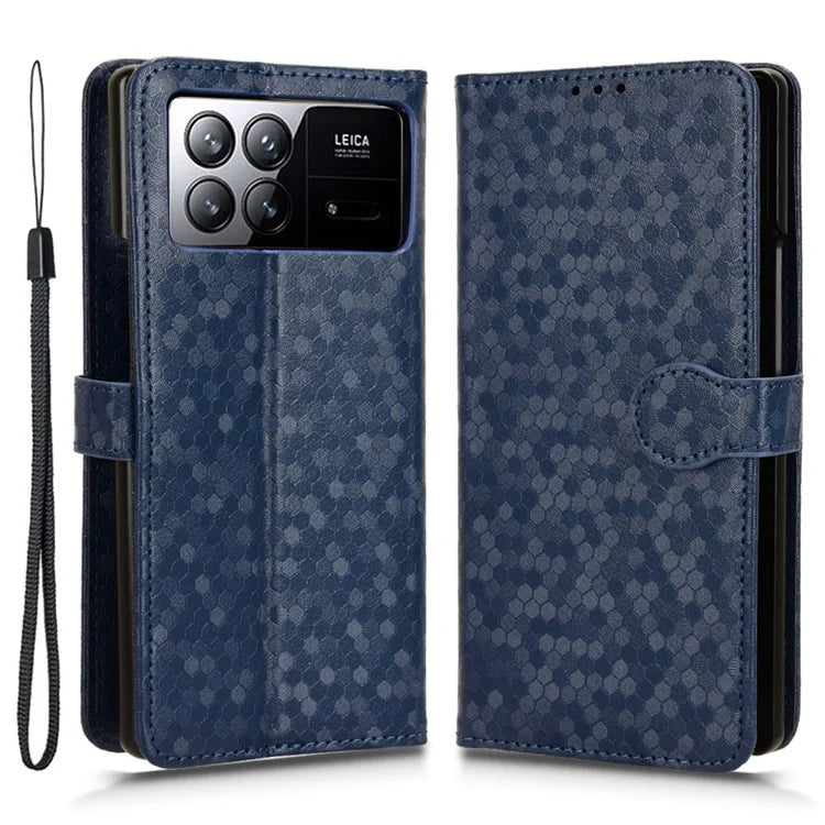 For Xiaomi Mix Fold 3 5G Case PU Leather Shockproof Stand Cell Phone Cover