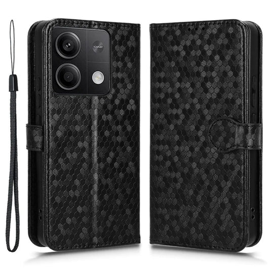 For Xiaomi Redmi Note 13 5G / 13 5G (China) Case Anti-scratch PU Leather Imprinted Wallet Cell Phone Protector
