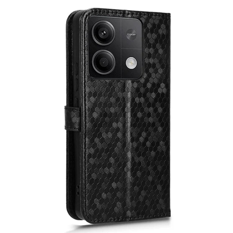 For Xiaomi Redmi Note 13 5G / 13 5G (China) Case Anti-scratch PU Leather Imprinted Wallet Cell Phone Protector