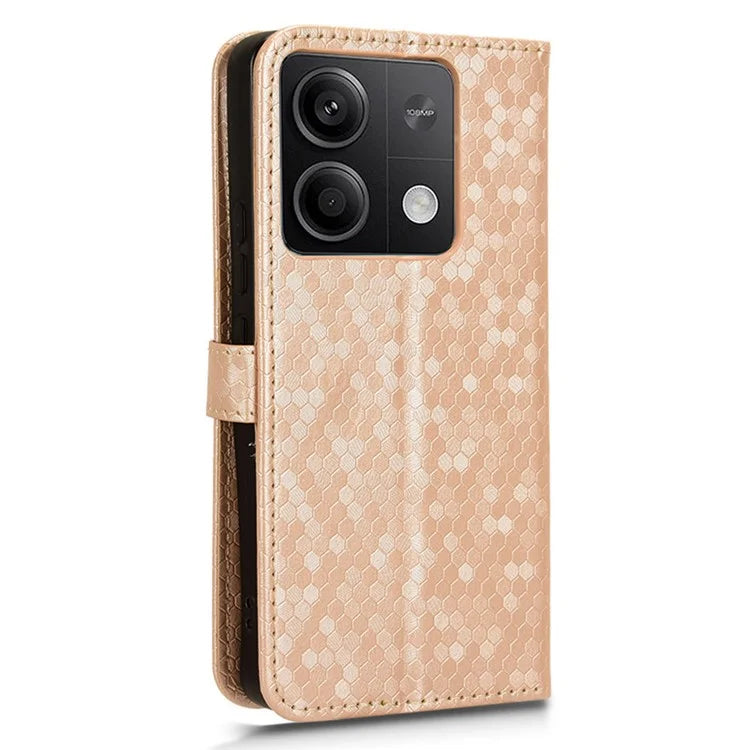 For Xiaomi Redmi Note 13 5G / 13 5G (China) Case Anti-scratch PU Leather Imprinted Wallet Cell Phone Protector