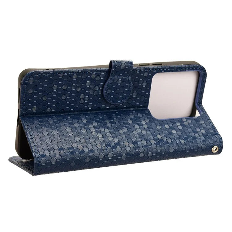 For Xiaomi Redmi Note 13 5G / 13 5G (China) Case Anti-scratch PU Leather Imprinted Wallet Cell Phone Protector
