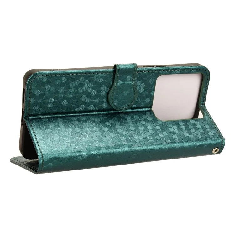 For Xiaomi Redmi Note 13 5G / 13 5G (China) Case Anti-scratch PU Leather Imprinted Wallet Cell Phone Protector