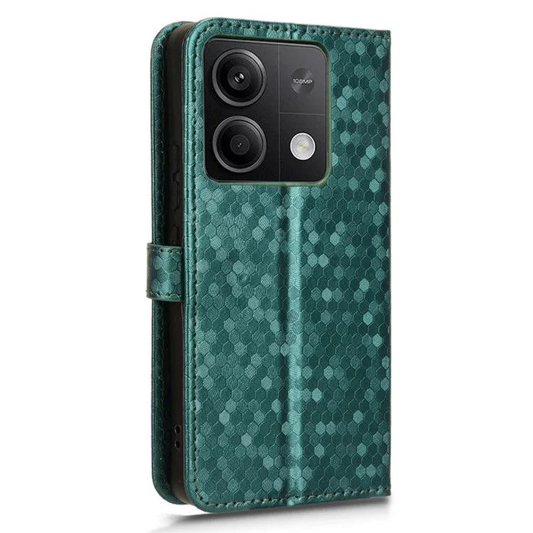 For Xiaomi Redmi Note 13 5G / 13 5G (China) Case Anti-scratch PU Leather Imprinted Wallet Cell Phone Protector