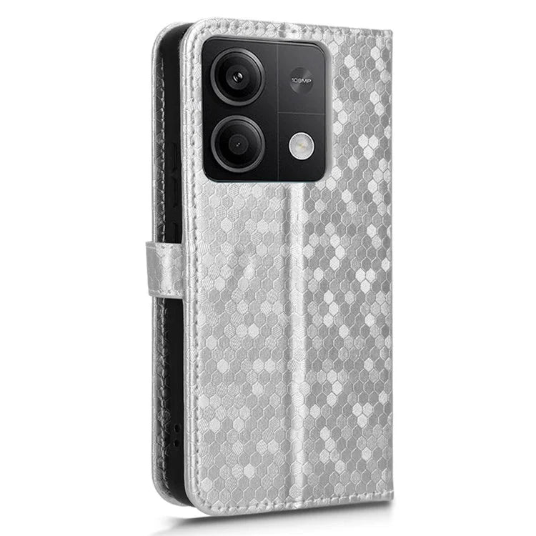 For Xiaomi Redmi Note 13 5G / 13 5G (China) Case Anti-scratch PU Leather Imprinted Wallet Cell Phone Protector