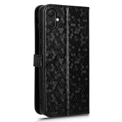 For Samsung Galaxy A05 4G Case Imprinted PU Leather Wallet Phone Shell with Strap