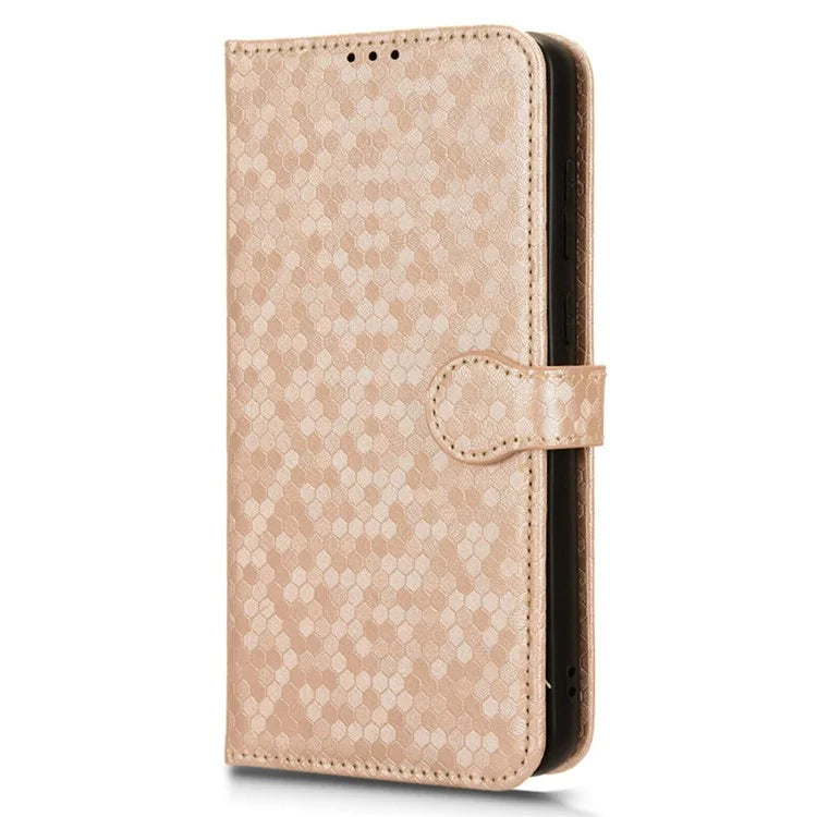 For Samsung Galaxy A05 4G Case Imprinted PU Leather Wallet Phone Shell with Strap