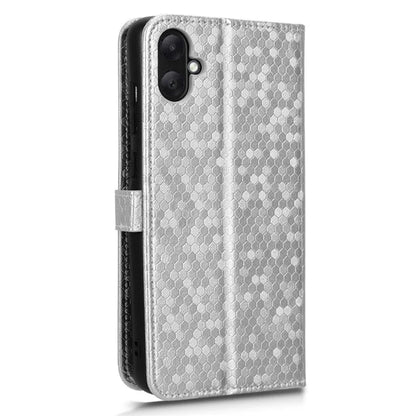 For Samsung Galaxy A05 4G Case Imprinted PU Leather Wallet Phone Shell with Strap