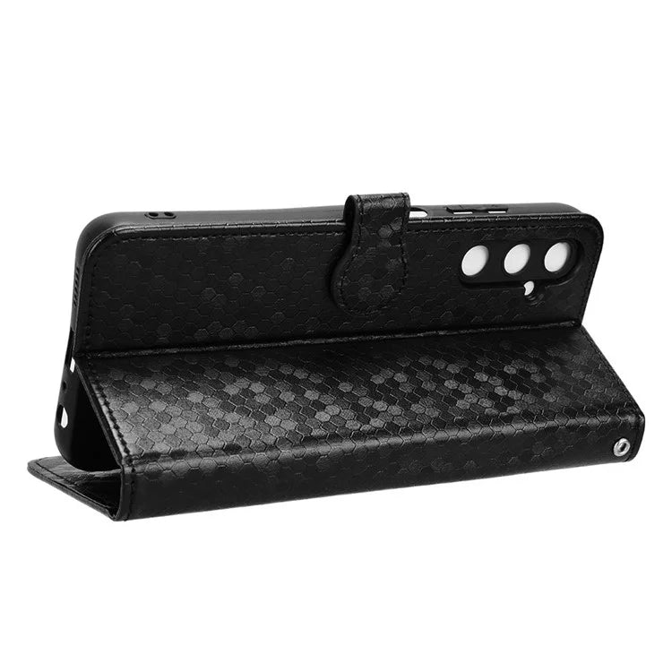 For Samsung Galaxy A05s 4G Wallet Case Anti-Drop PU Leather Flip Cover with Strap