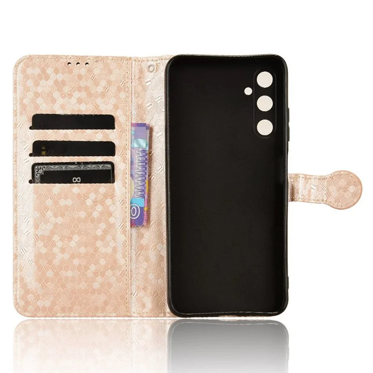 For Samsung Galaxy A05s 4G Wallet Case Anti-Drop PU Leather Flip Cover with Strap