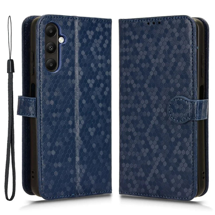 For Samsung Galaxy A05s 4G Wallet Case Anti-Drop PU Leather Flip Cover with Strap