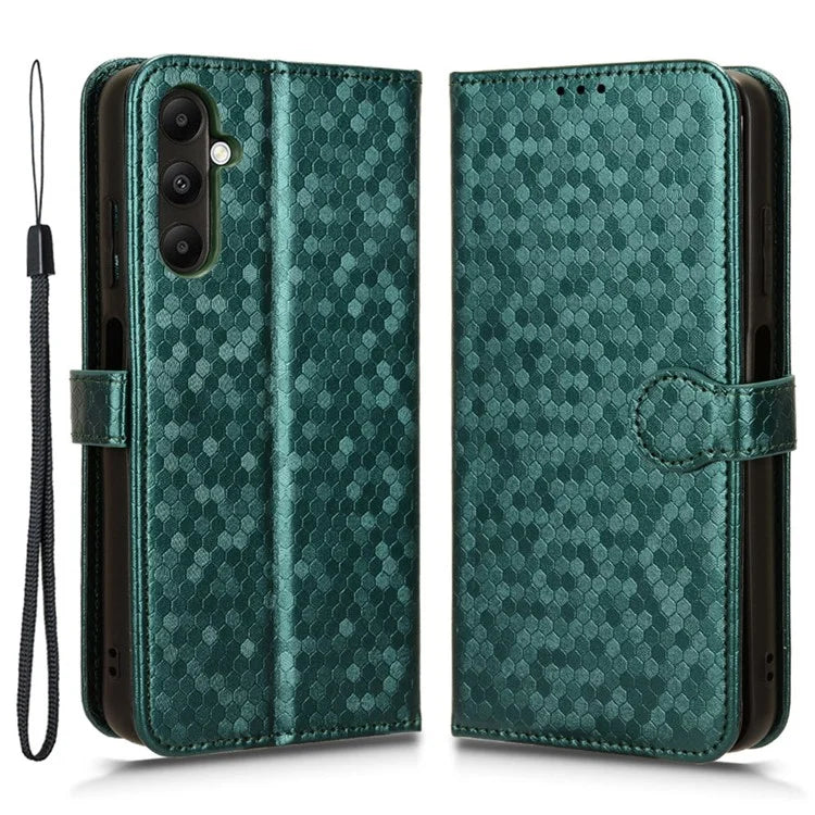 For Samsung Galaxy A05s 4G Wallet Case Anti-Drop PU Leather Flip Cover with Strap