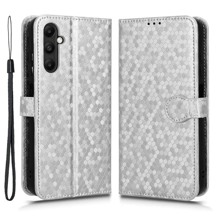 For Samsung Galaxy A05s 4G Wallet Case Anti-Drop PU Leather Flip Cover with Strap