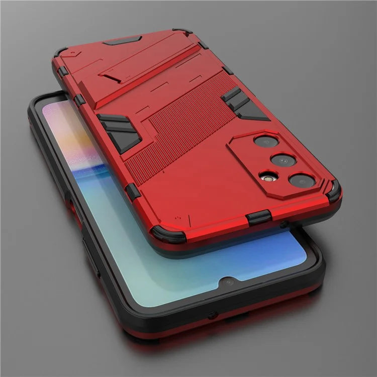 For Samsung Galaxy A05s 4G Case Anti-scratch PC+TPU Phone Cover with Kickstand