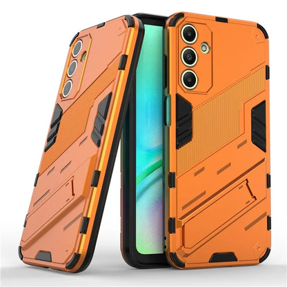 For Samsung Galaxy A15 4G Case Scratch-resistant PC+TPU Kickstand Smart Phone Cover