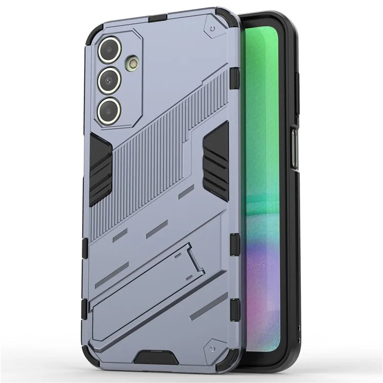 For Samsung Galaxy A15 4G Case Scratch-resistant PC+TPU Kickstand Smart Phone Cover