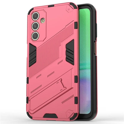 For Samsung Galaxy A15 4G Case Scratch-resistant PC+TPU Kickstand Smart Phone Cover