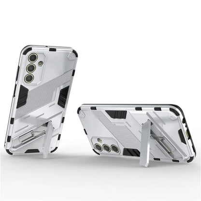 For Samsung Galaxy A15 4G Case Scratch-resistant PC+TPU Kickstand Smart Phone Cover