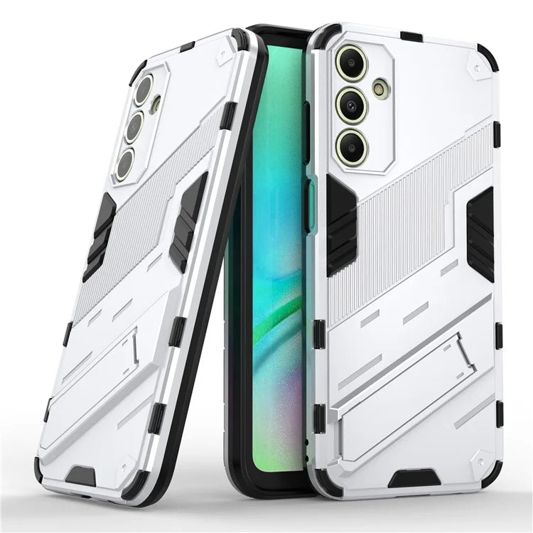 For Samsung Galaxy A15 4G Case Scratch-resistant PC+TPU Kickstand Smart Phone Cover