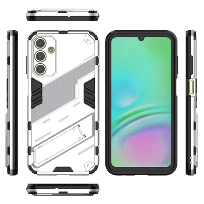For Samsung Galaxy A15 4G Case Scratch-resistant PC+TPU Kickstand Smart Phone Cover