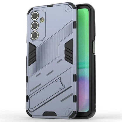 For Samsung Galaxy A15 4G Case Scratch-resistant PC+TPU Kickstand Smart Phone Cover