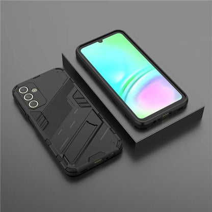 For Samsung Galaxy A15 4G Case Scratch-resistant PC+TPU Kickstand Smart Phone Cover