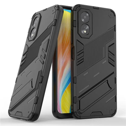 For Oppo A38 4G Case Scratch-resistant Kickstand Mobile Phone Cover