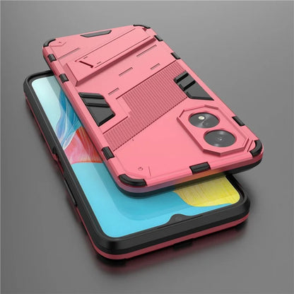 For Oppo A38 4G Case Scratch-resistant Kickstand Mobile Phone Cover