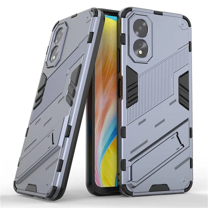 For Oppo A38 4G Case Scratch-resistant Kickstand Mobile Phone Cover