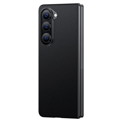 BENKS For Samsung Galaxy Z Fold5 5G Case Carbon Fiber Texture Magnetic Phone Cover