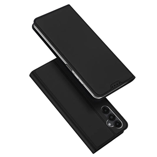 DUX DUCIS Skin Pro Series For Samsung Galaxy A15 5G / 4G Case PU Leather Stand Flip Phone Cover