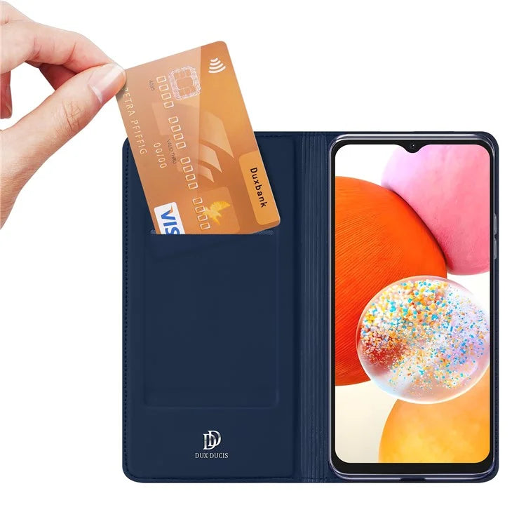 DUX DUCIS Skin Pro Series For Samsung Galaxy A15 5G / 4G Case PU Leather Stand Flip Phone Cover
