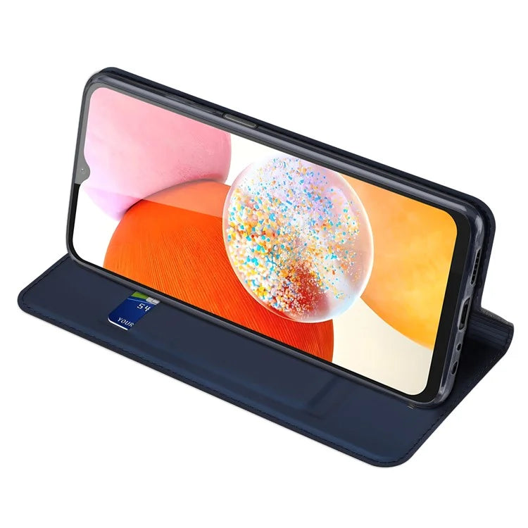 DUX DUCIS Skin Pro Series For Samsung Galaxy A15 5G / 4G Case PU Leather Stand Flip Phone Cover