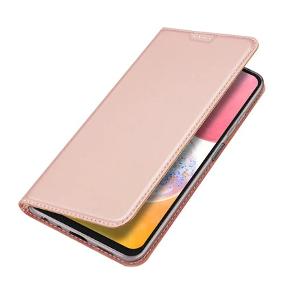 DUX DUCIS Skin Pro Series For Samsung Galaxy A15 5G / 4G Case PU Leather Stand Flip Phone Cover