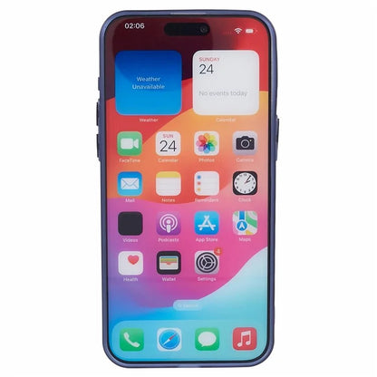 For iPhone 15 Pro Max Case Anti-scratch TPU Phone Back Shell with Metal Lens Ring