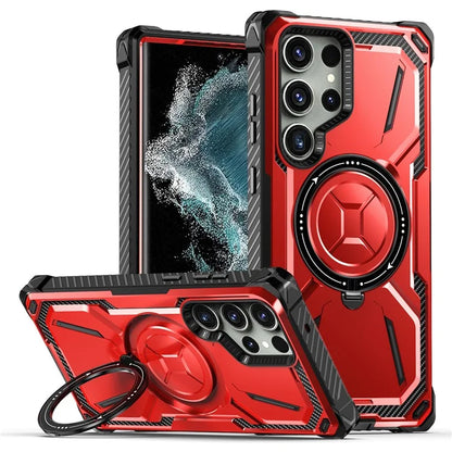 For Samsung Galaxy S22 Ultra 5G Case Ring Kickstand Magnetic Phone Cover