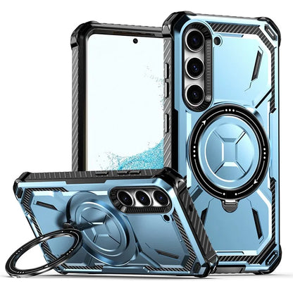 For Samsung Galaxy S22 5G Case Kickstand Magnetic Military-Grade Armor Phone Cover