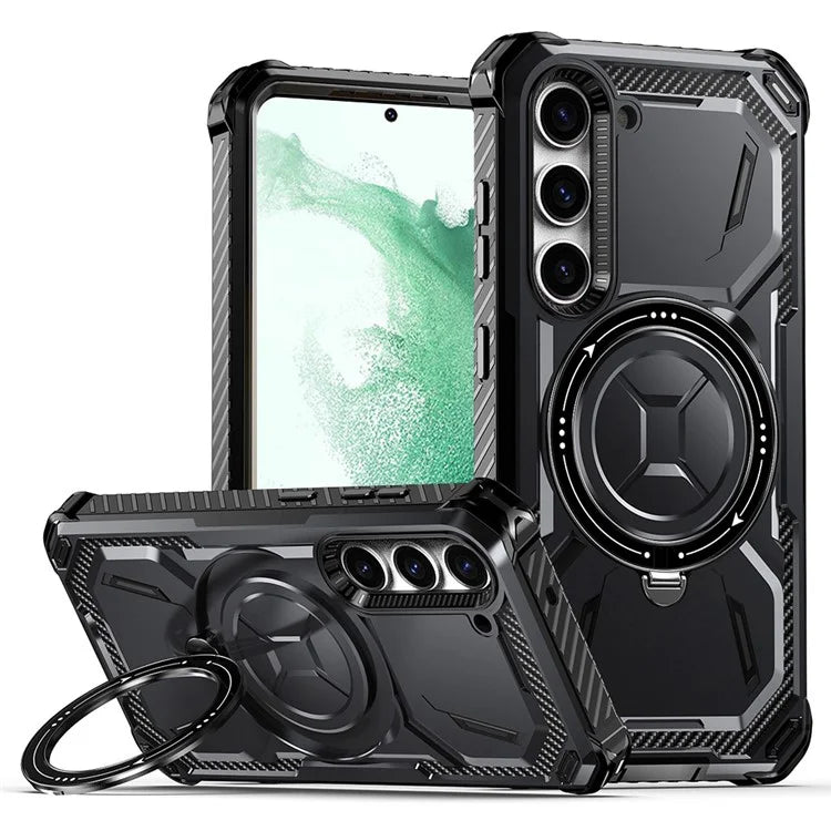 For Samsung Galaxy S22+ 5G Case Kickstand Magnetic Shockproof Phone Cover