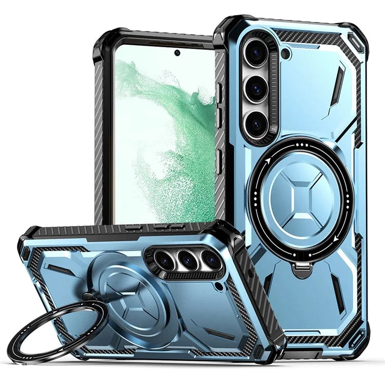 For Samsung Galaxy S22+ 5G Case Kickstand Magnetic Shockproof Phone Cover