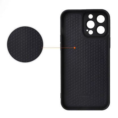 For iPhone 14 Pro Max Phone Case Camera Protection Glitter Leather Coated Back Cover