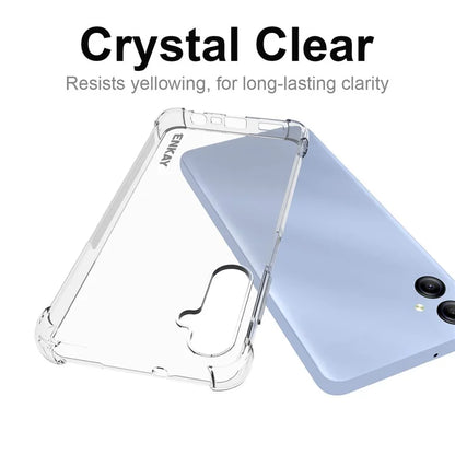ENKAY HAT PRINCE For Samsung Galaxy A05 4G Clear Case Non-slip Phone Cover with Screen Film