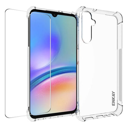 ENKAY HAT PRINCE For Samsung Galaxy A05s 4G Case Anti-drop TPU Phone Cover with Screen Film