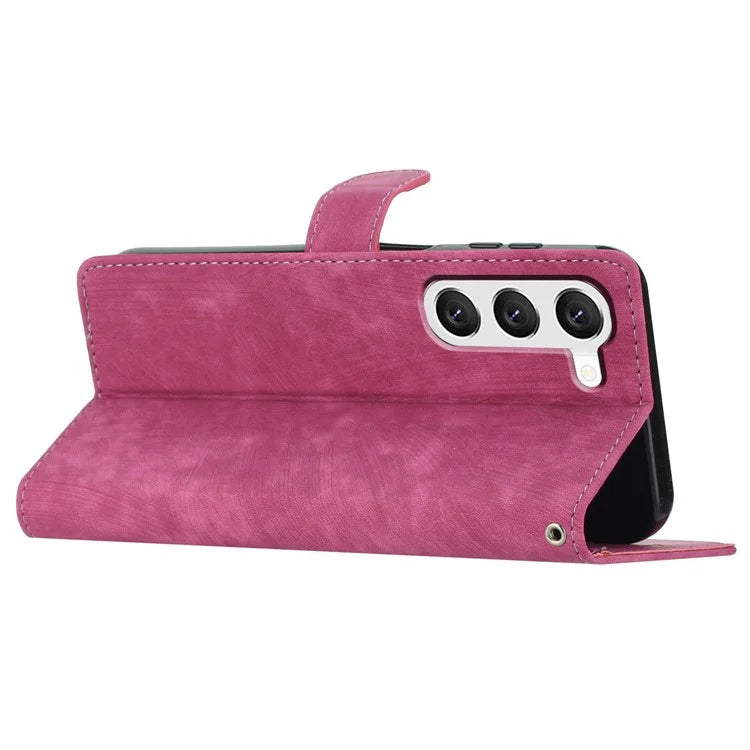 For Samsung Galaxy S24 Case Leather Wallet Stand Phone Cover